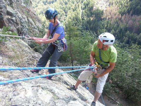 cours d'escalade